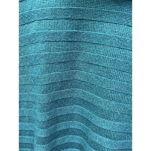 Calvin Klein‎ cowl neck Sweater Womens Medium Wool blend Turquoise - Picture 5 of 5